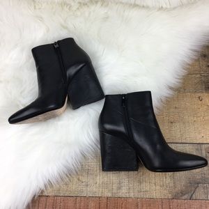 Loeffler Randall Lia Ankle Boot Black Size 7